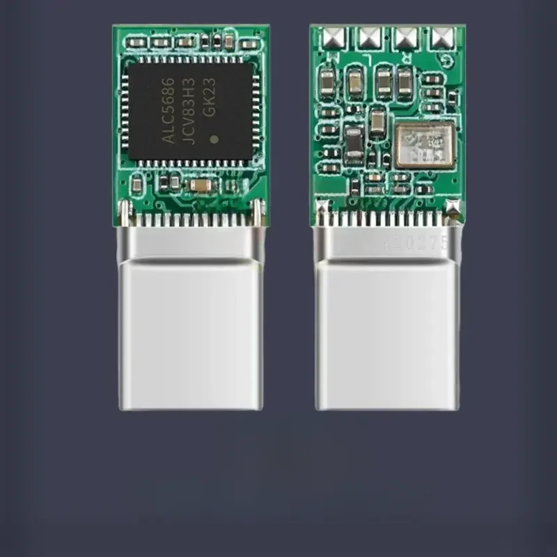 Złącze USB C Wtyczka typu C z terminalem głośnikowym ALC5686 DIY 2,5 3,5 4,4 mm Kabel do szybkiego ładowania Elektronika użytkowa — zdjęcie 2