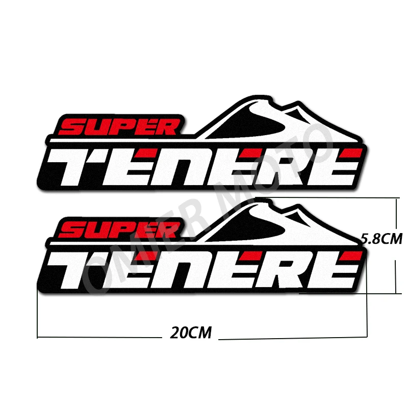 Reflective Motorcycle Side Case Box Sticker Decal Accessories Waterproof For YAMAHA  Super Tenere XT1200Z XT660Z 1200 700 - Image 5