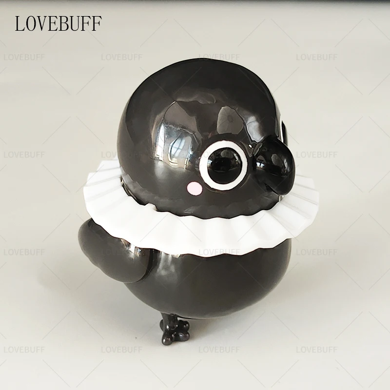 LOVEBUFF love and Deepspace Sylus's Grumy Crow Figurine Collectible Desk Decor Phone Charm