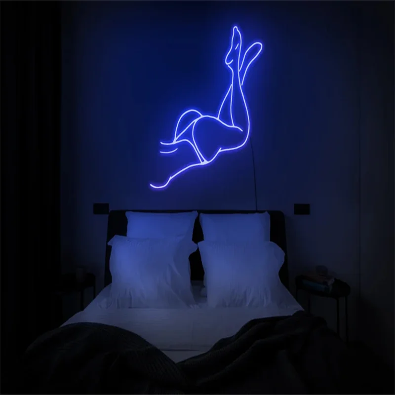 

Body Art neon sign for bedroom wall decor, Girl Woman body art neon sign,Lady neon sign ,Woman body decor Led neon sign