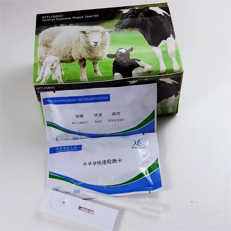 5 PCS Sheep Early Pregnancy Test Card Morning Urine Pregnancy 96% Accuracy Goat Farm Tool Fetation Paper Veterinary New