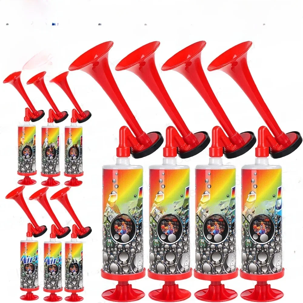 Klaxon d'air portatif, pompe à Air Portable, accessoires de fête, klaxon d'air d'urgence de sécurité pour événement de Sport de Football, anniversaire, 10 à 1 pièces