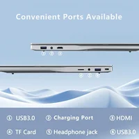 Xiaman Business Ultra-thin Laptops 15.6' Intel Core I3-6100U Intel Notebook PC Backlit Keyboard Laptop 1920*1080P 16GB RAM 1TB SSD Office Study Computer Windows 11 Fingerprint Unlock 6