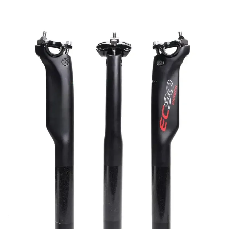 EC90 z włókna węglowego MTB/droga rowerowa sztyca uzwojenia zacisk sztycy 27.2/30.8/31.6mm sztyca podsiodłowa części rowerowe UD matowy — zdjęcie 2