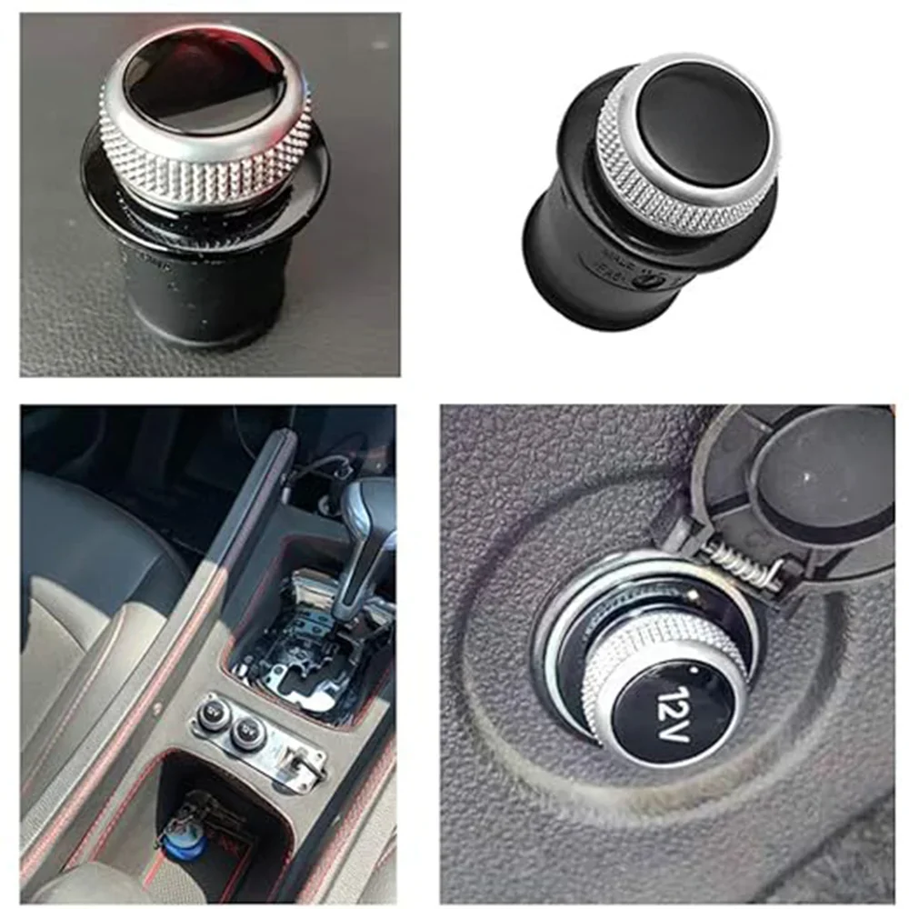 Zigaretten anzünder abdeckung verchromter Zigaretten anzünder stecker für Audi a3 a4 a5 q2 q7 r8 8w