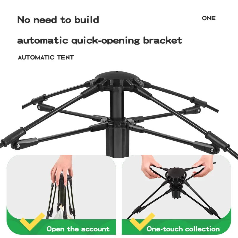 خيمة سهلة التركيب مقاومة للماء للأنشطة الخارجية والتخييم والنزهات، مثالية للاستخدام في الحدائق والساحات والمنتزهات وللعائلات