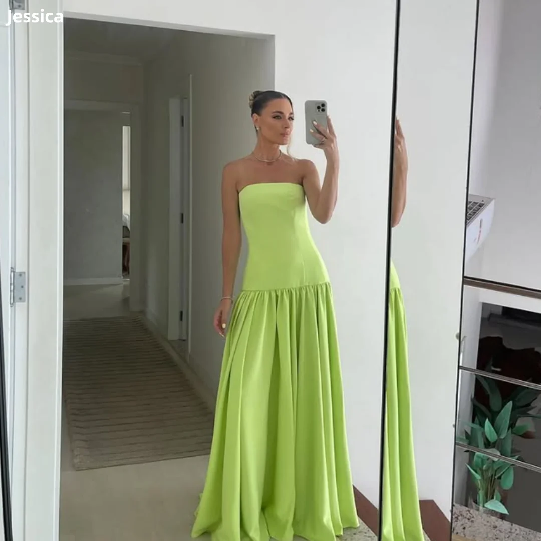 

Jessica Elegant Lady Evening Dresses Sexy Off-shoulder A-line Prom Dresses Ladies Formal Occasions Vestidos De Fiesta Customized