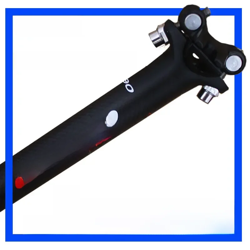 AliExpress EC90 Carbon Fiber Seatpost Ultralight  27.2/30.8/31.6mm Road Mountain Bike Seat Post 350mm 400mm