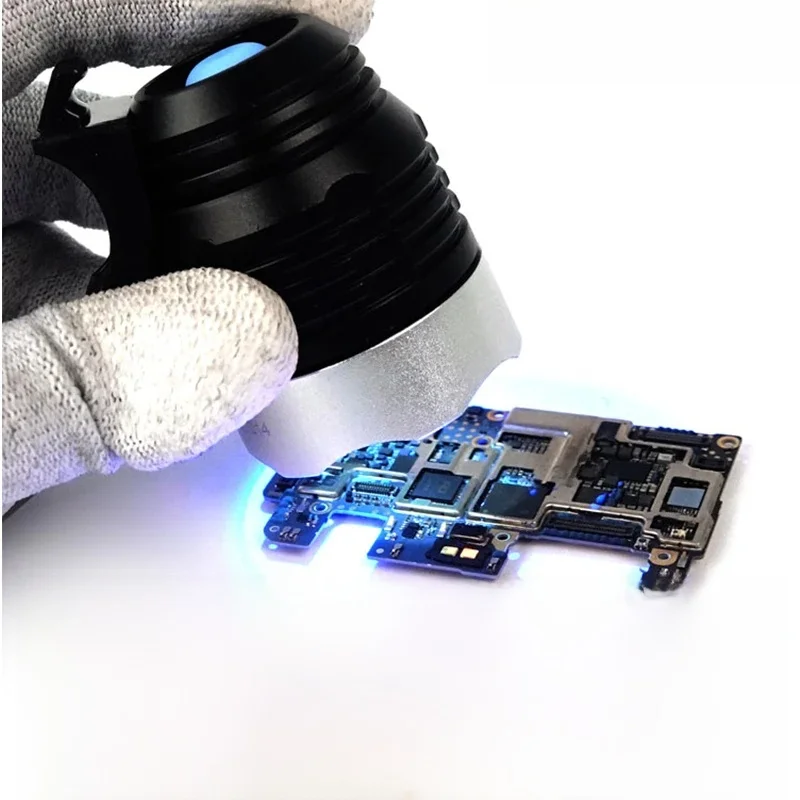 RELIFE RL-014 Lampa USB Ultra Violet Light Lampa UV utwardzająca klej LED do naprawy płytek drukowanych Latarka UV LED Latarka ultrafioletowa — zdjęcie 2