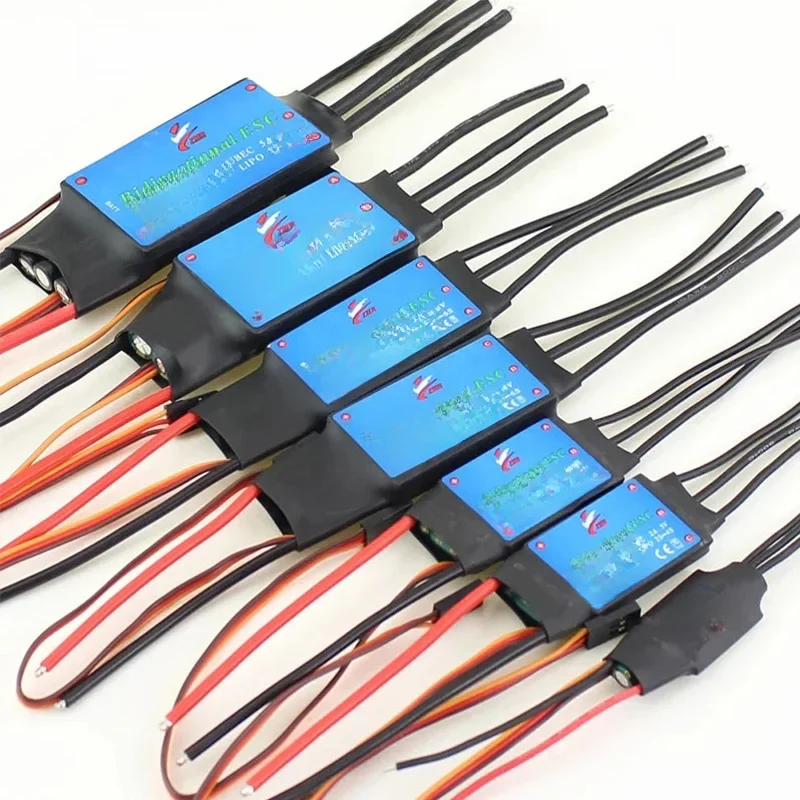 Zmr Esc 12A/20A/30A/40A/50A/60A/80A Twee-weg Borstelloze Esc voor Pneumatische Onderwater Propeller Van Afstandsbediening Voertuig - afbeelding 2