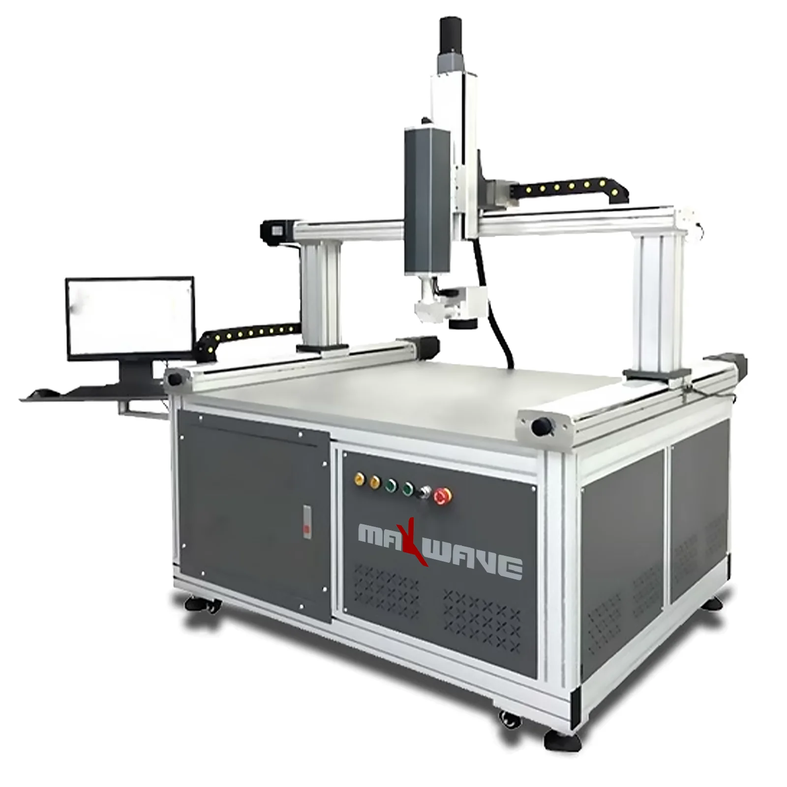 Maxswave Fiber optic splicing marking machine FC30-200-XY-axis galvanometer Four-axis linkage for industrial and business