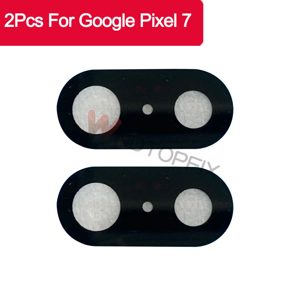 2Pcs For Google Pixel 7 Pro Back Rear Camera Lens Glass Replace Pixel 7Pro Lens Glass New For Google Pixel 7 RearCamera Lens