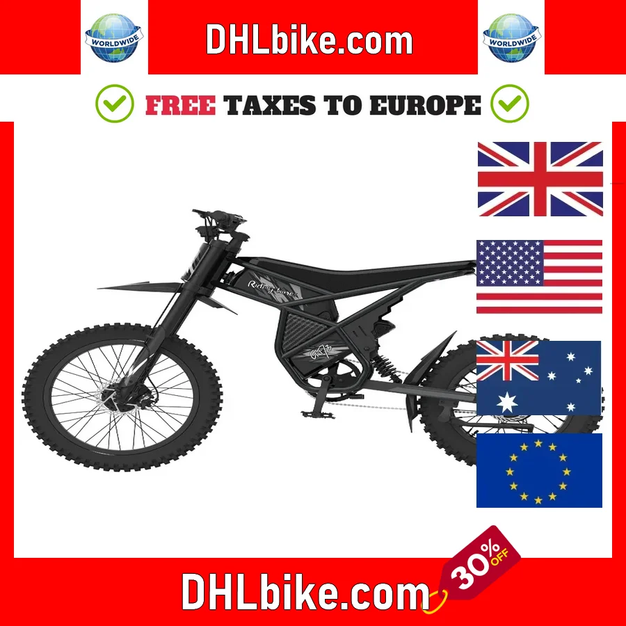 

GT73 2025 Electric Dirt Bike Light Dirt Bike 48v 2000w Powerful Off Road Ebike All Terrain Electric Bikes