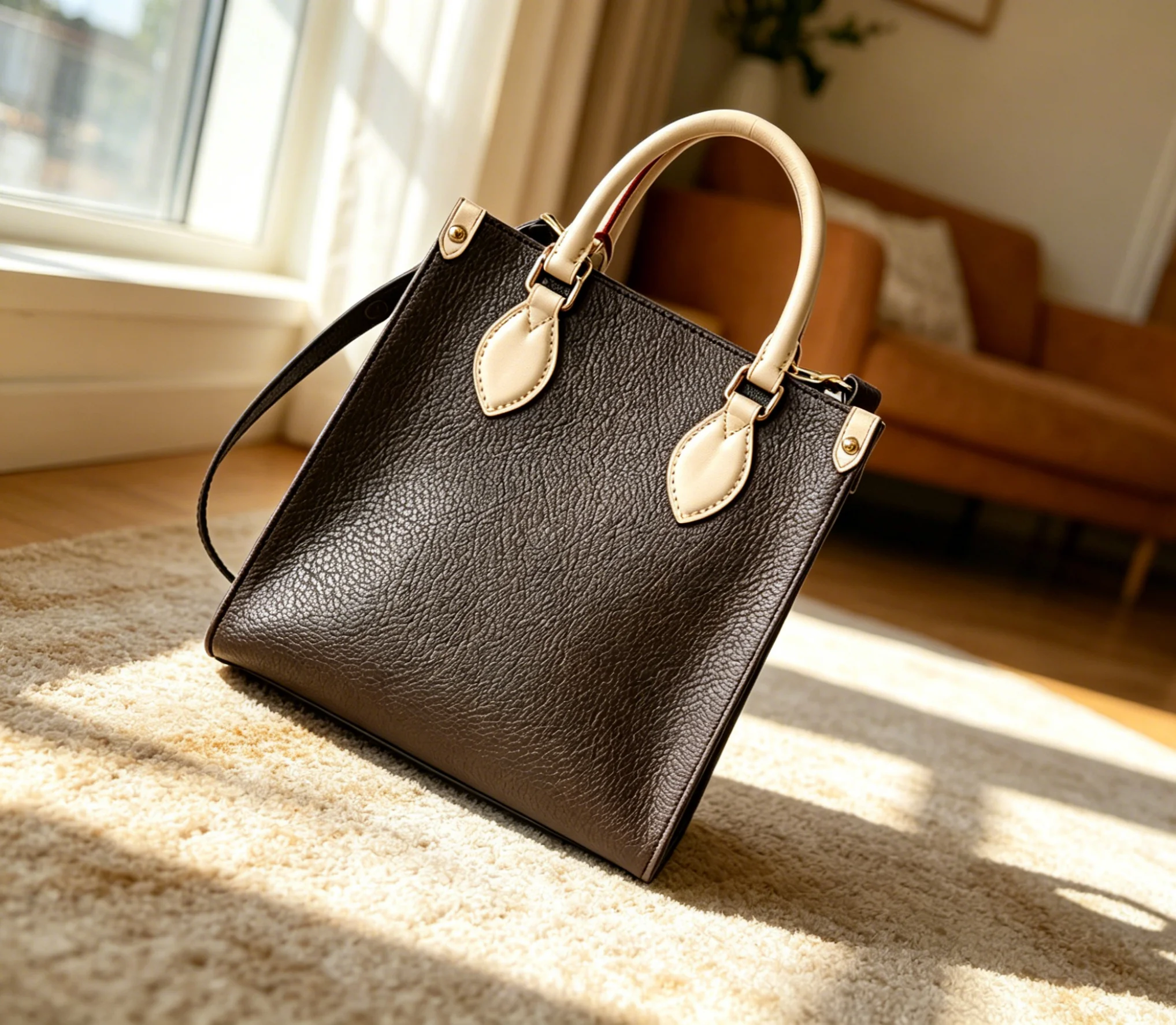 

2026 Size: 22 OR 32 cm no box New Model Versatile and Fashionable Real Leather Bag - Durable,High-Quality and Affordable