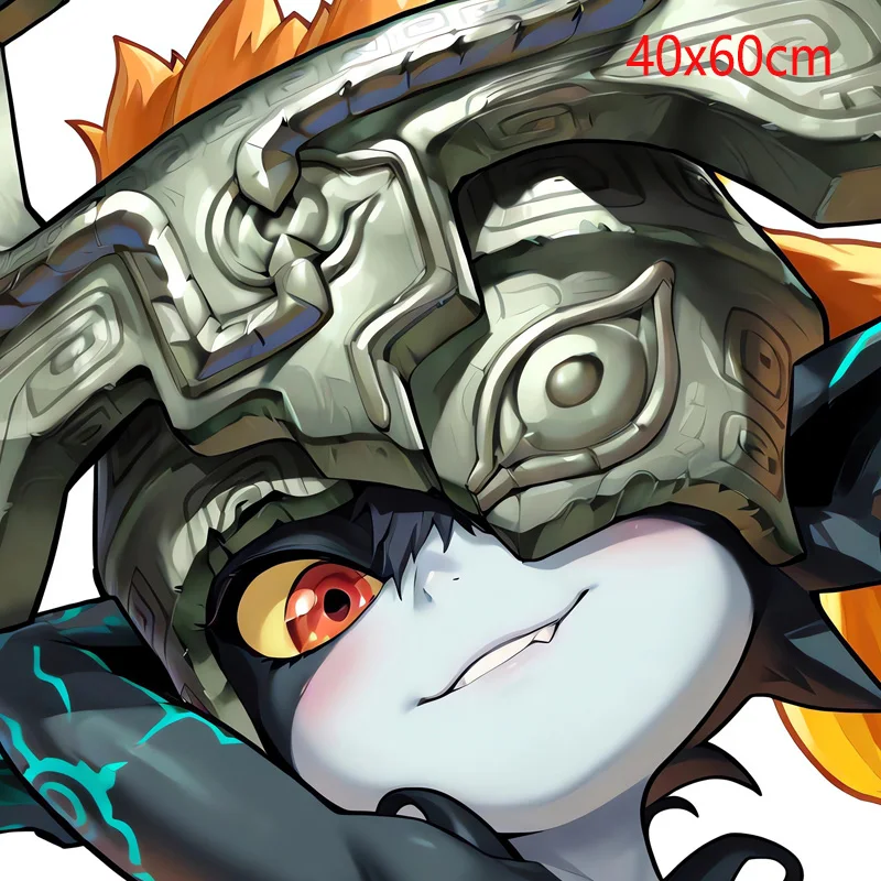 Midna Dakimakura Anime 2WAY Body Pillow Cover Sofa Cushion Double-side Print Throw Pillow Case 40X60cm