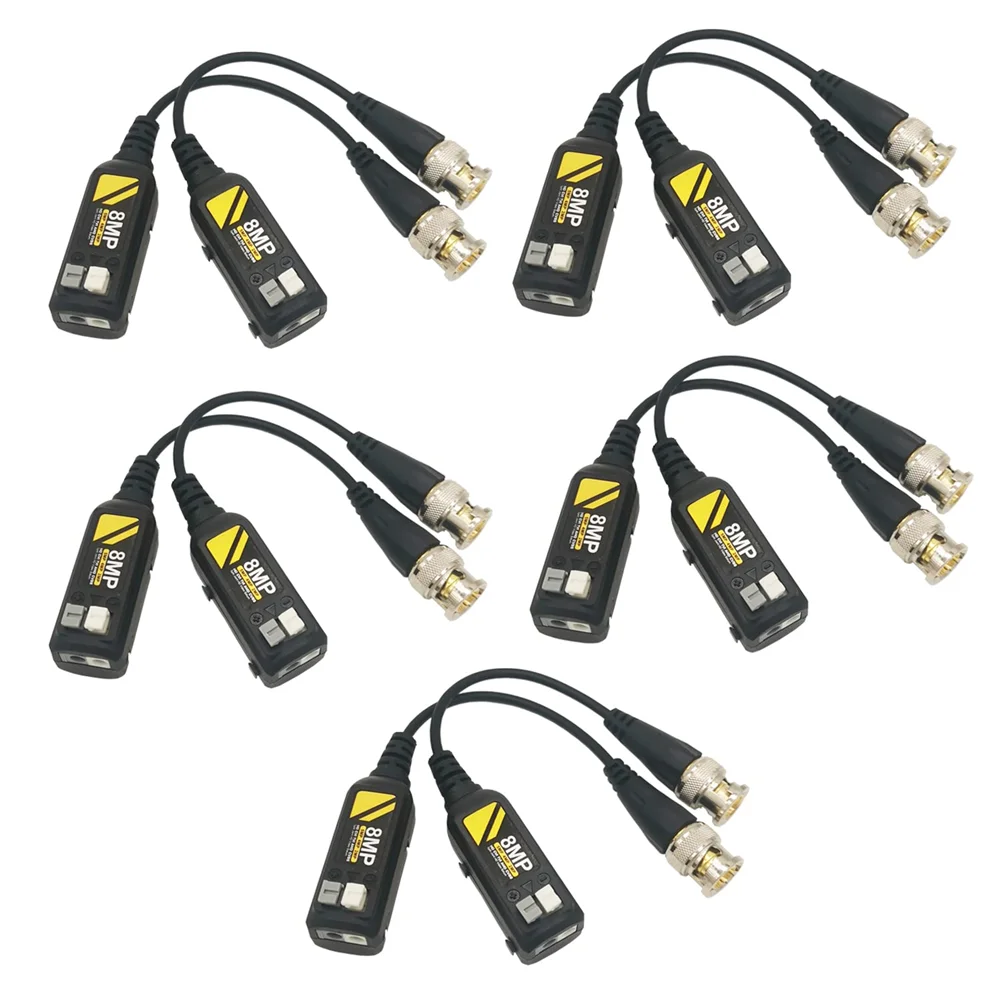 4k-cctv-video-balun-connectors-passive-ahd-tvi-cvi-cvbs-signal-transceivers-compatible-with-8mp-5mp-1080p-cameras