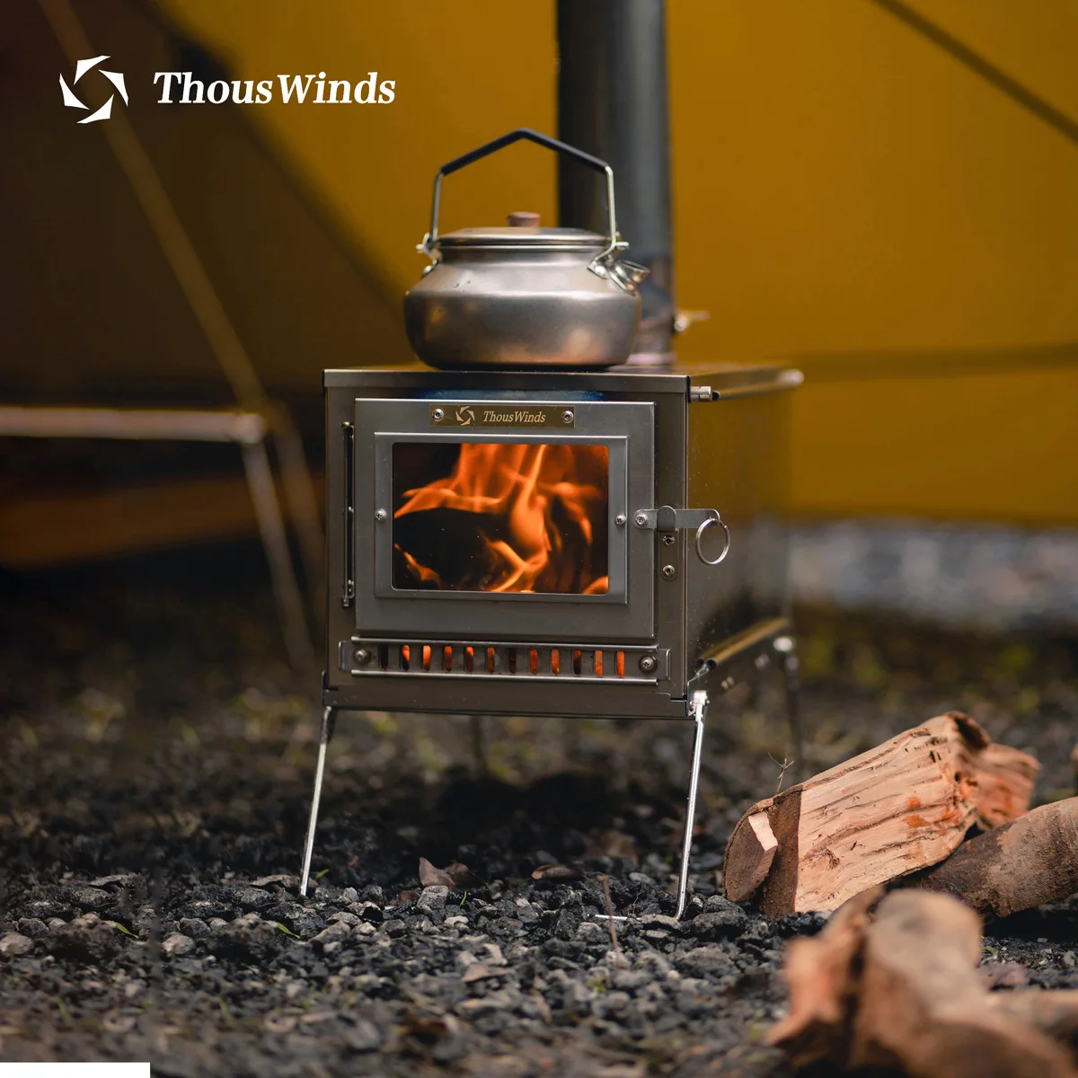 ThousWinds Foldable Wood Stove - огляд і ціна Ultralight Titanium Wood Stove Backpack