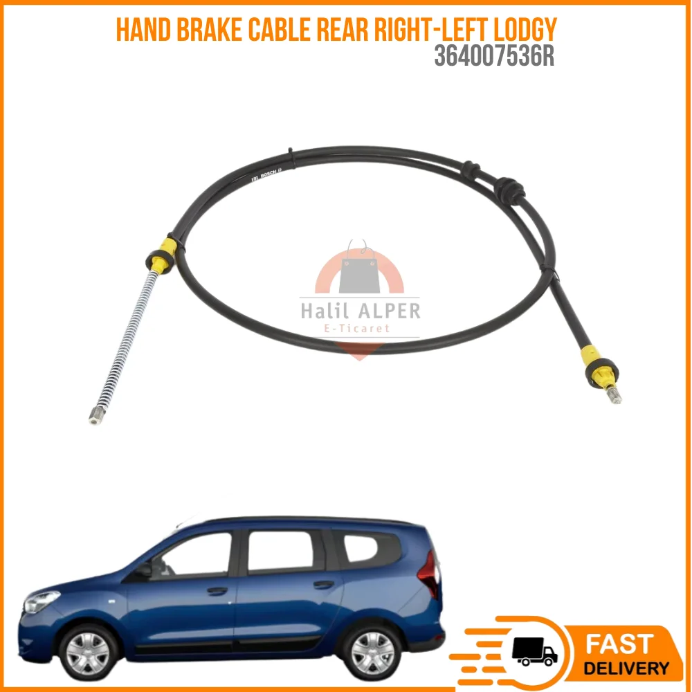 

FOR HAND BRAKE CABLE REAR RIGHT-LEFT LODGY 364007536R REASONABLE PRICE DURABLE SATISFACTION HIQUALITY CAR PARTS