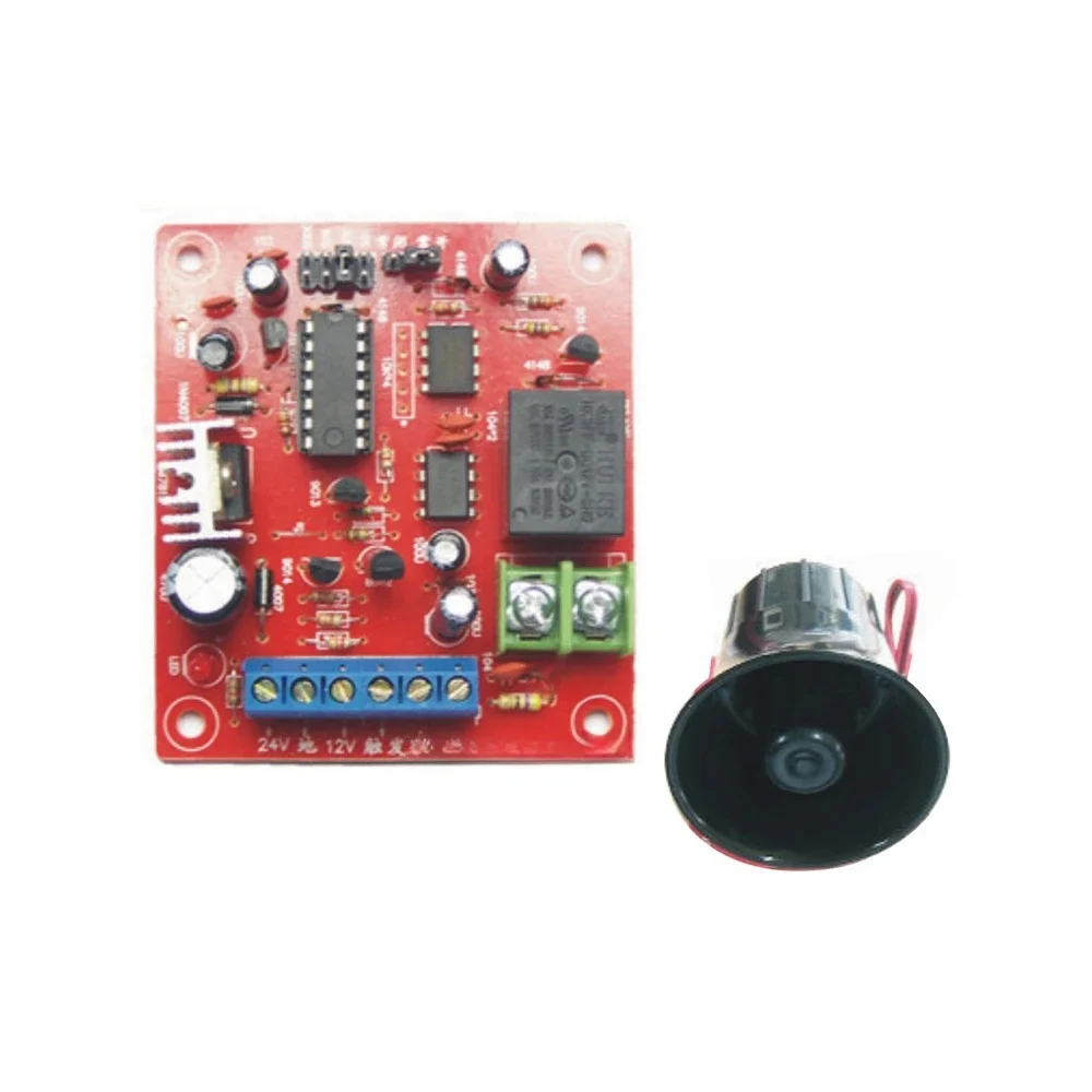 DIY SG-22 DC9-36V Home Security burglar  Alarm System board Loudly Speaker  for garage and warehouse +alarm speaker