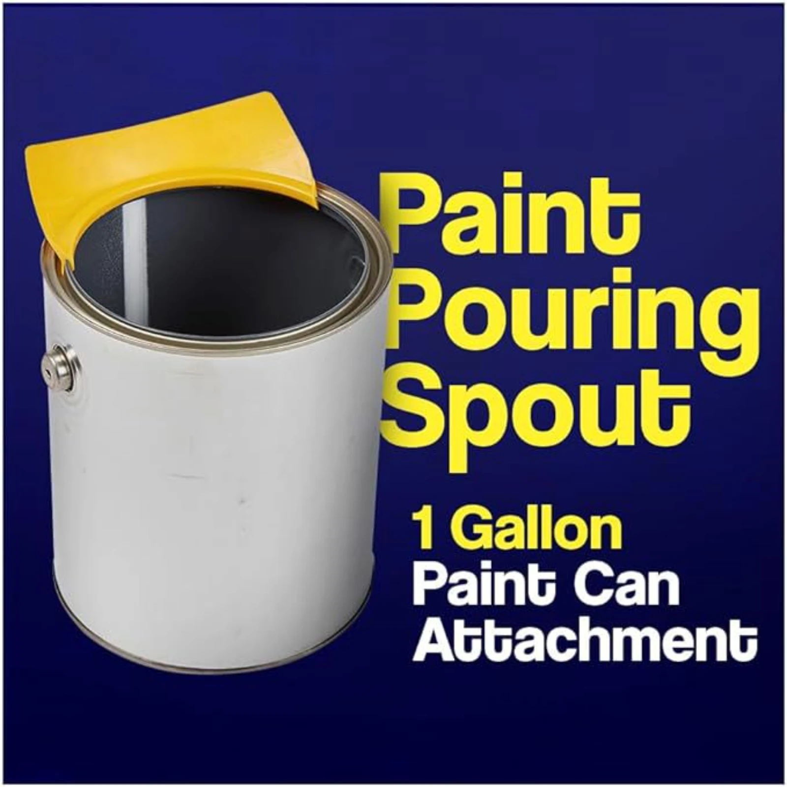 Paint Pouring Spout Easy to Install Paint Can Spout Paint Pourer Paint Bucket Attachment for 1 Gallon Paint Can Container