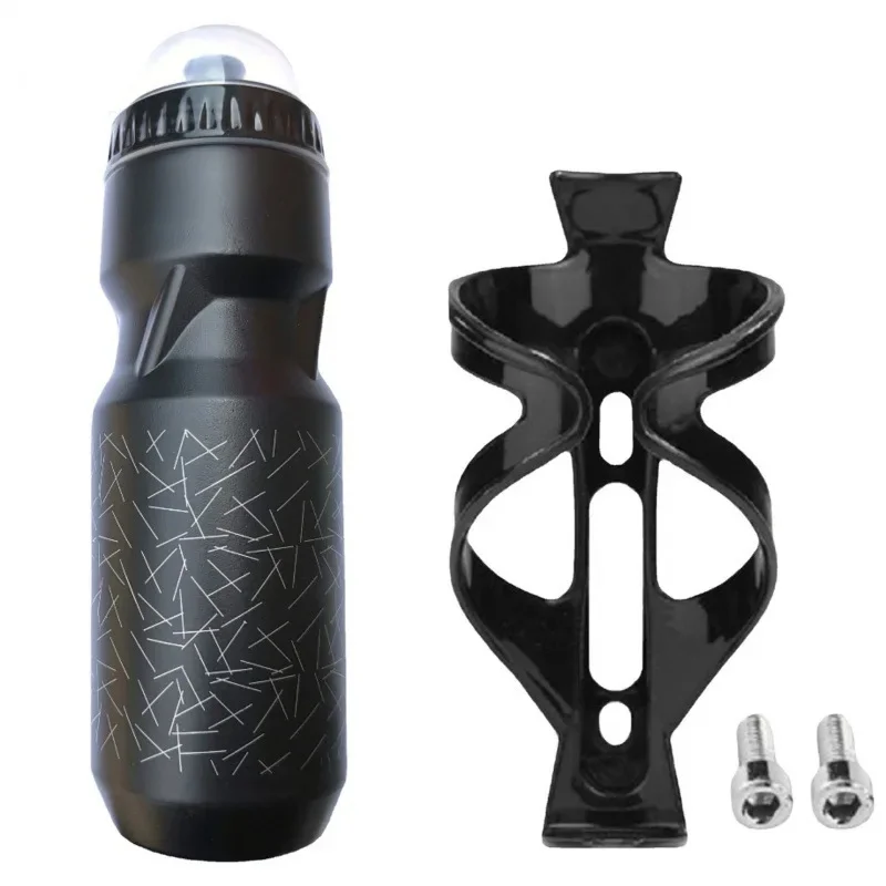 AliExpress NONE Universal Bicycle Bottle Cage with 750mL Water Bottle Lightweight Bike Water Bottle Holder Bottle Bracket for Mountain Road Bike