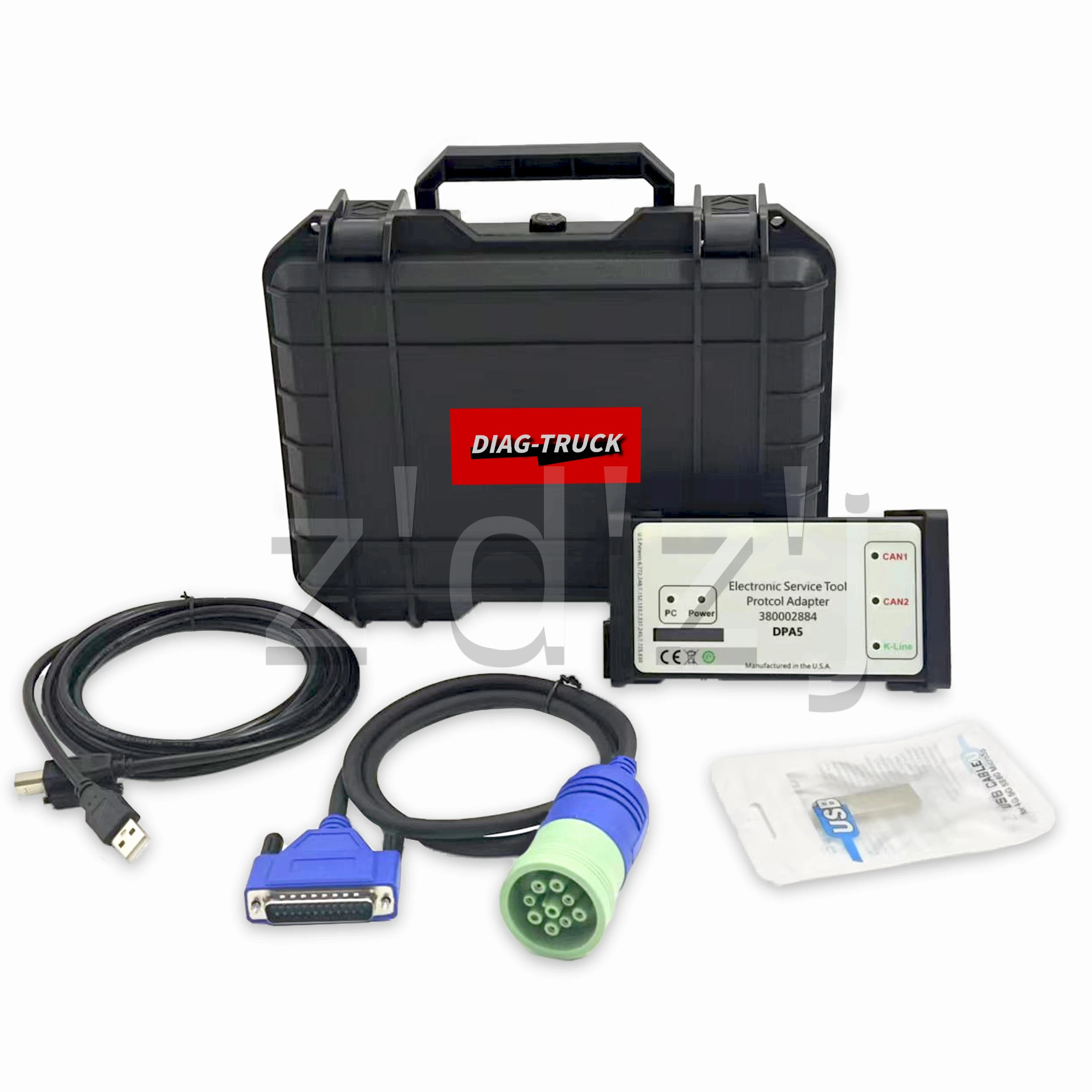 

DPA5 380002884 Diagnostic Tool Kit, Electronic Repair Tool Protocol Adapter, suitable for CNH New Holland Case agricultural mach