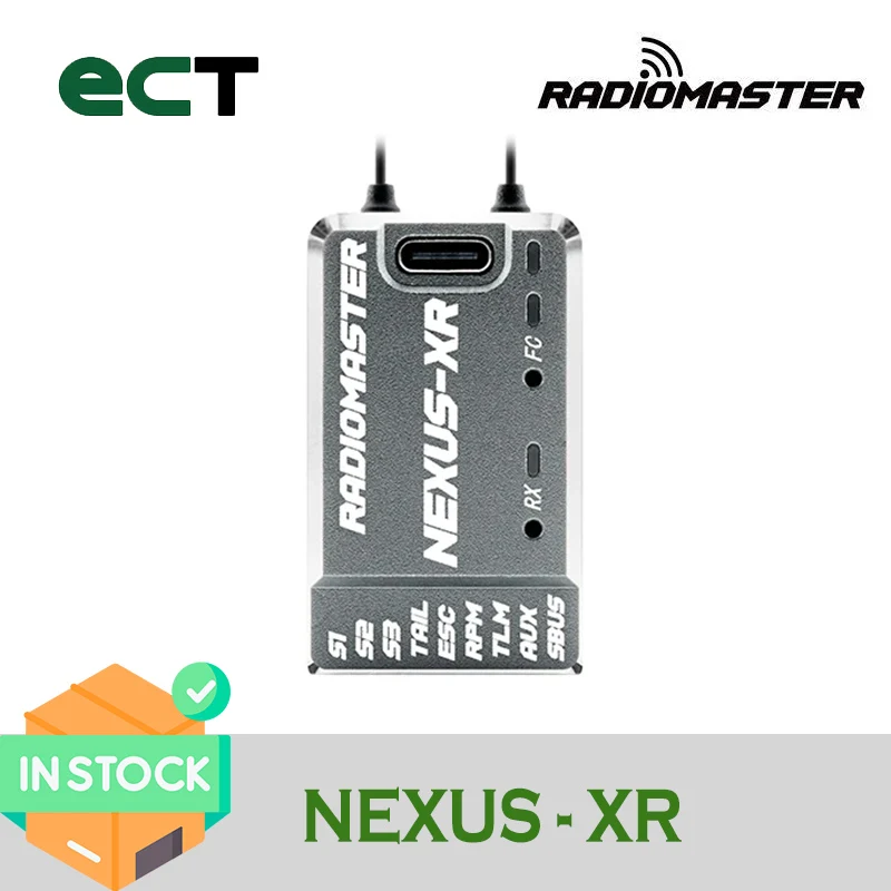

Radiomaster NEXUS-XR Helicopter Flight Controller Integrated 2.4G ELRS Receiver NEXUS XR FC
