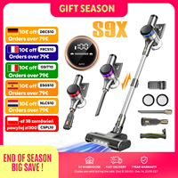 Inse S9X cordless vacuum cleaner, 70KPa, 1 L dust cup, light display battery, for animal hair, Carpet