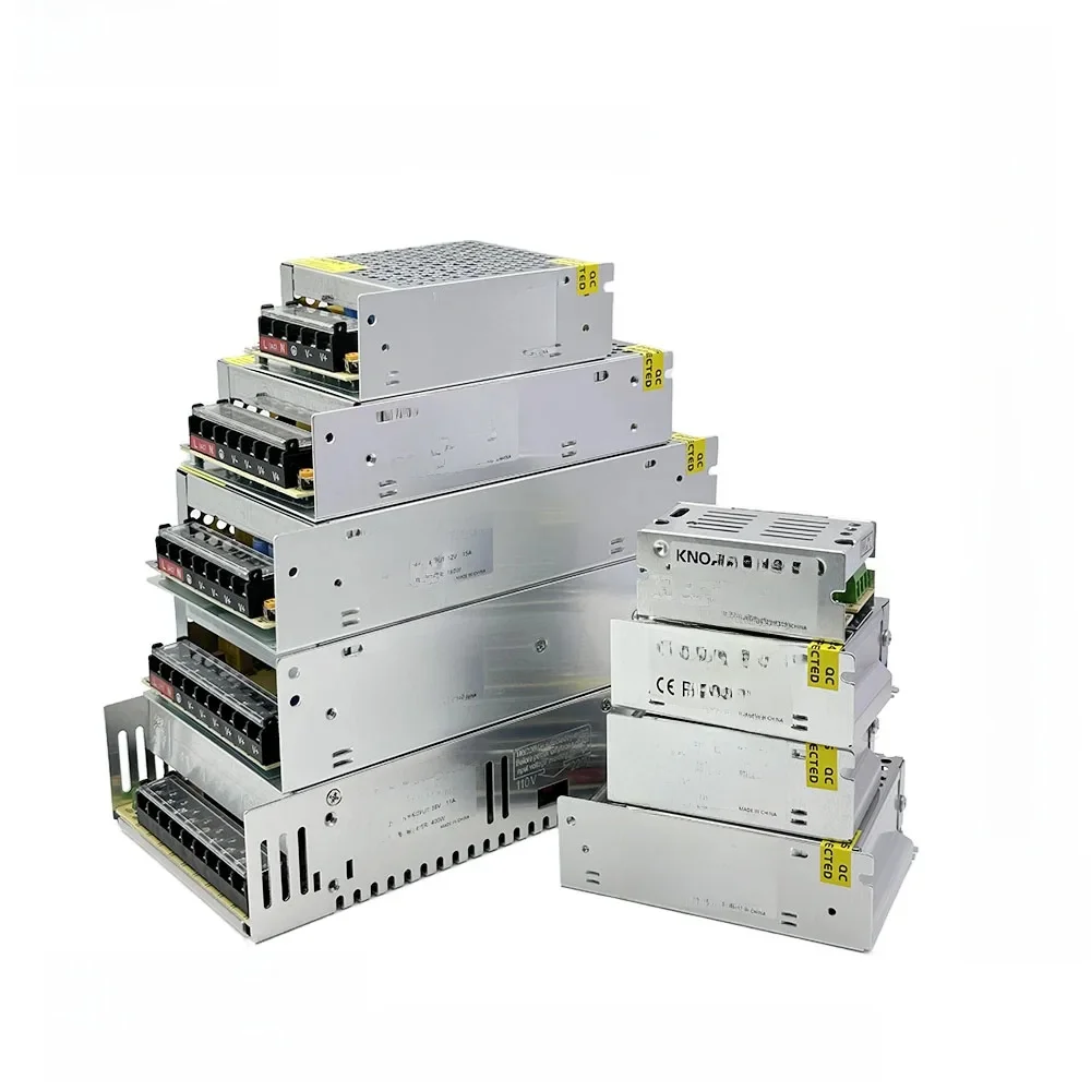 Alimentation de commutation DC 5V 12V 24V 36V 48V, 220V à 5 12 24 36 48 2A 3A 4A 5A 10A 15A 20A 30A 40A 50A 60A, transformateur d'alimentation