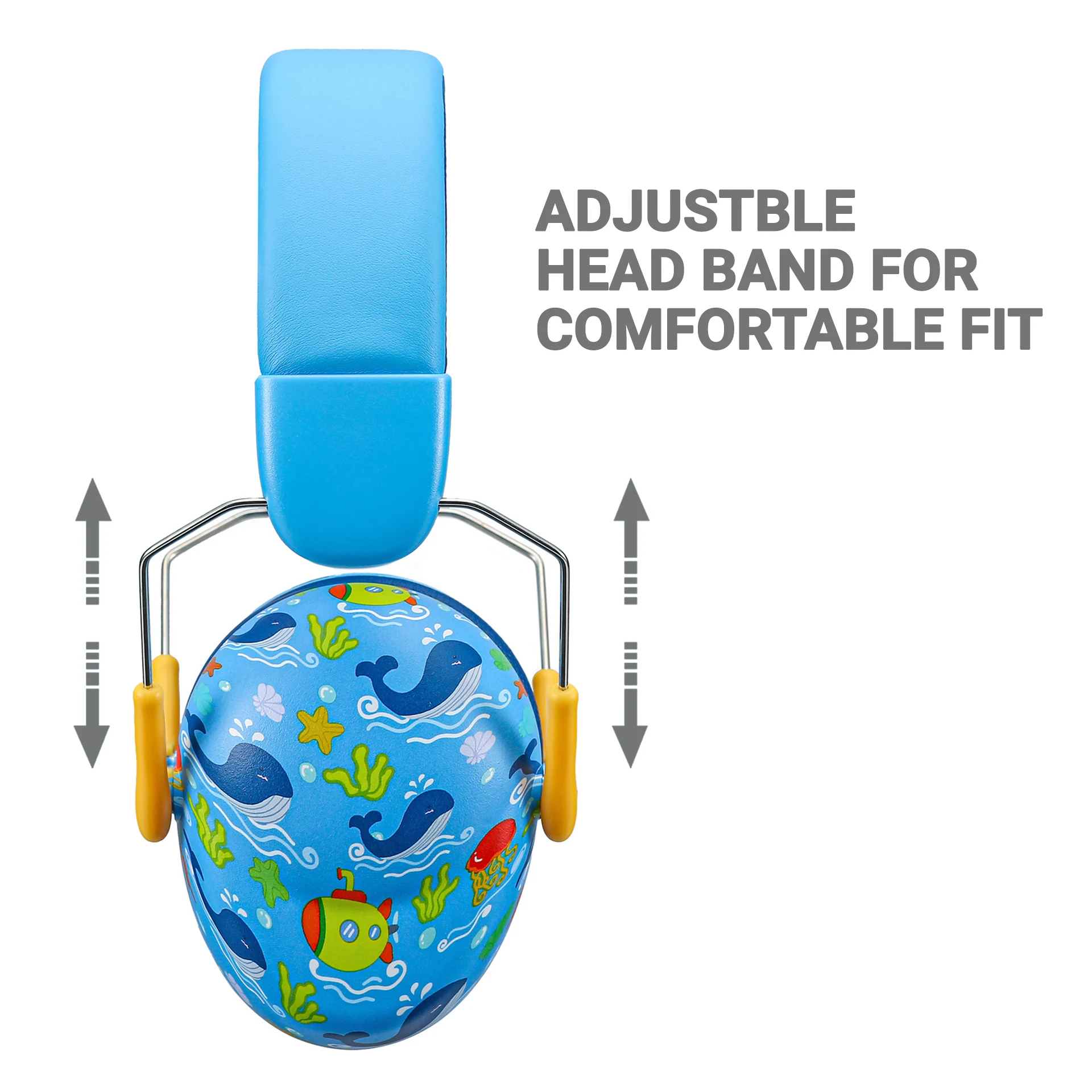 Kids Ear Protection Earmuffs Safety Hearing Ear Muffs Noise Reduction Soundproof Headphones Children Protective Ear Muffs