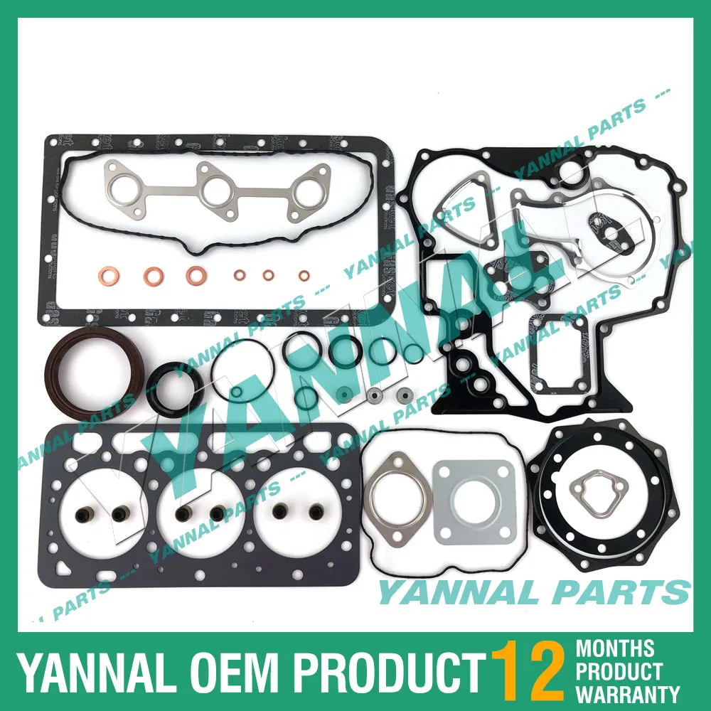 

ENGINE OVERHAUL GASKET KIT FOR KUBOTA D902 ENGINE KX41-3 EXCAVATOR BX25 TRACTOR UTIL