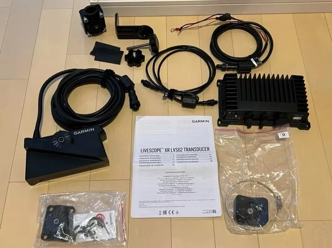 

100% BEST DEAL SALES NEW Garmin Panoptix Livescope Plus - With LVS34 Transducer And GLS 10 Sonar Black Box