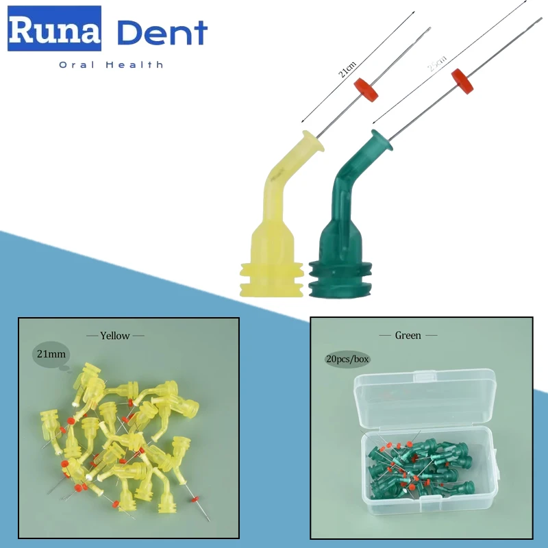 

40Pc Dental Endo Irrigation Needle Tip 31G Elbow Double Side Hole Curved Design for Efficient Molar Teeth Root Canal Therapy