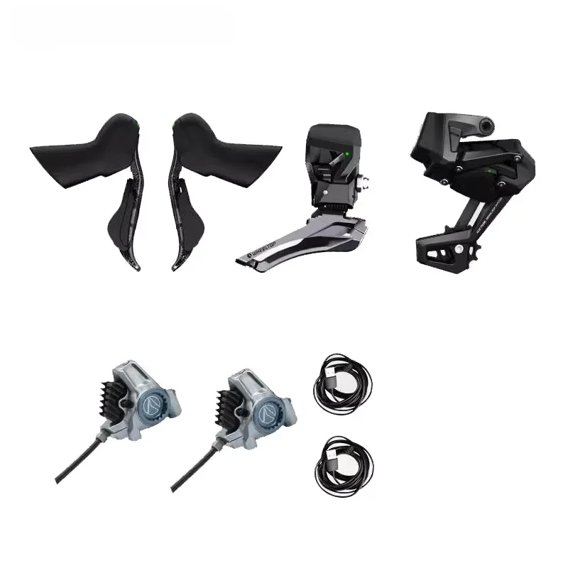 AliExpress WHEELTOP EDS TX 7100 Wireless Groupset for Road Bike 7-14 Speed Derailleur Set with Disc Brake Aluminum Electronic Shifter