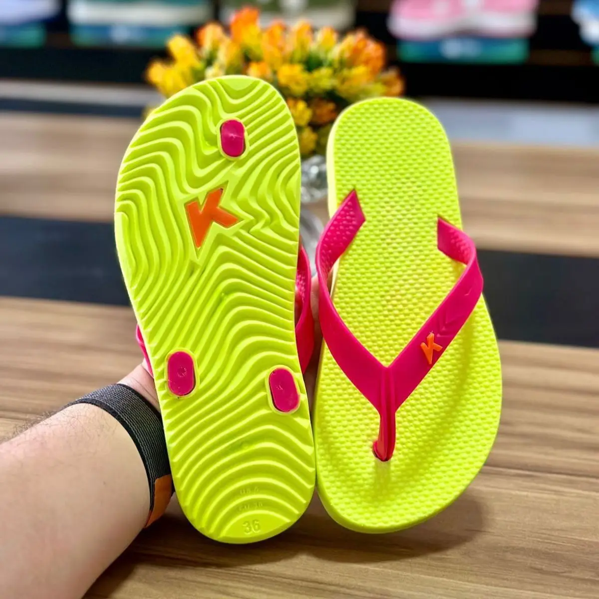 Female Soft Comfortable Slipper Non-slip Special Size up to 43