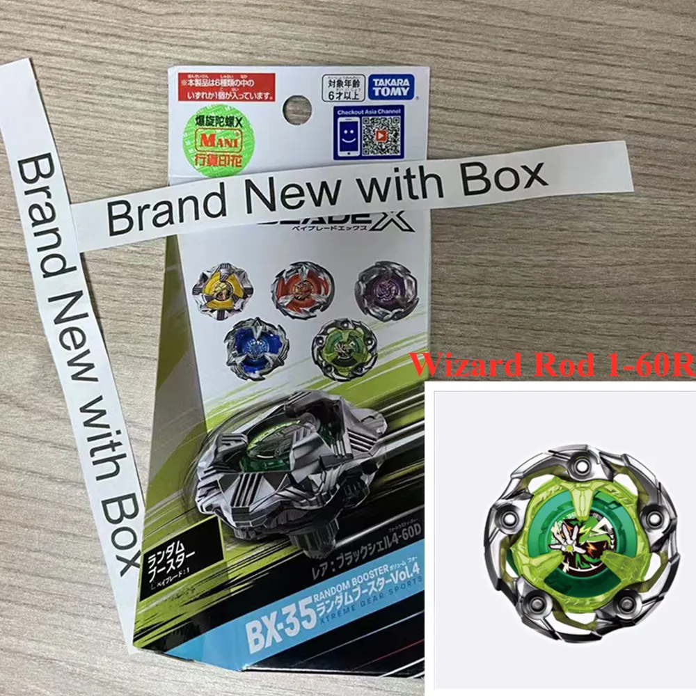 TAKARA TOMY Bey X BX-35 04 Booster à tige de magicien 1-60R