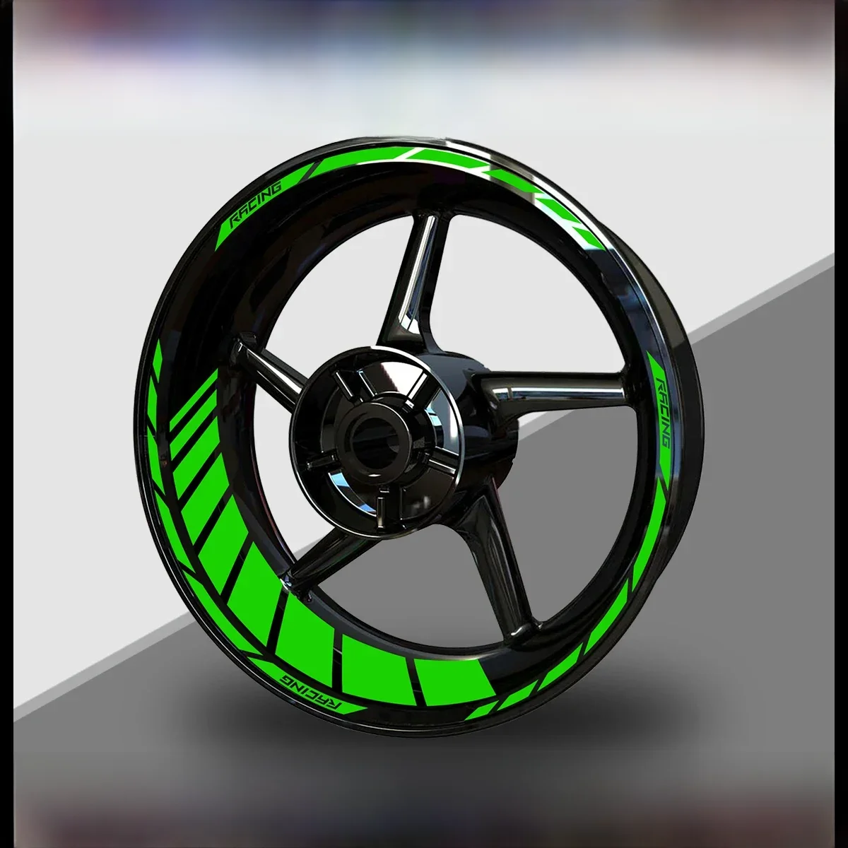 AnoleStix Casting-Autocollant de roue de moto, autocollant de moyeu, bande de rayure de jante pour Kawasaki Z1000, Z900, Z800, Z750, Z650