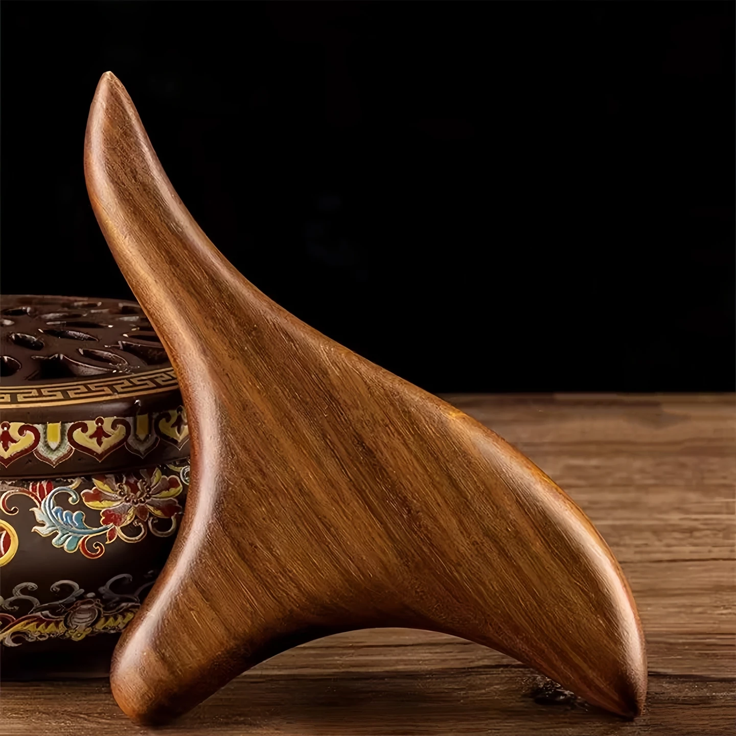 أدوات ريفلكسولوجي أدوات تدليك العلاج الخشبي تستخدم على نطاق واسع رئيس الرقبة اليد الخصر العجل الساق مدلك قدم مثلث مدلك