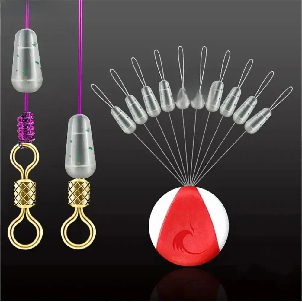 Ligne de pêche en silicone transparente et invisible, accessoire anti-enchevêtrement