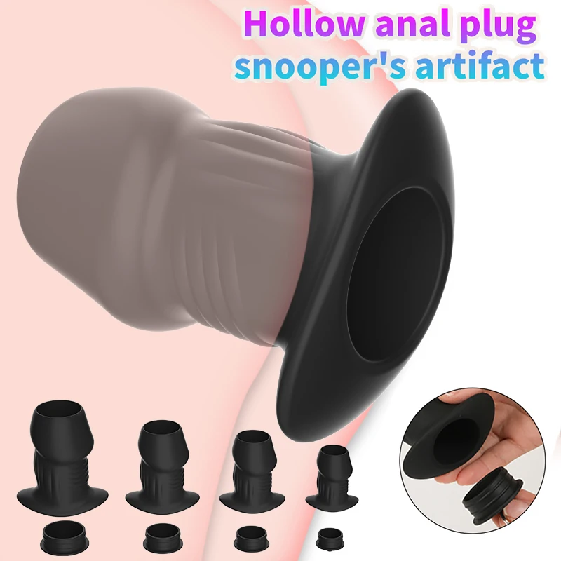 Tapón Anal hueco, dilatador Anal, dilatador Anal, masajeador de próstata, Juguetes sexuales, Vagina, Enema Anal, productos íntimos, BDSM