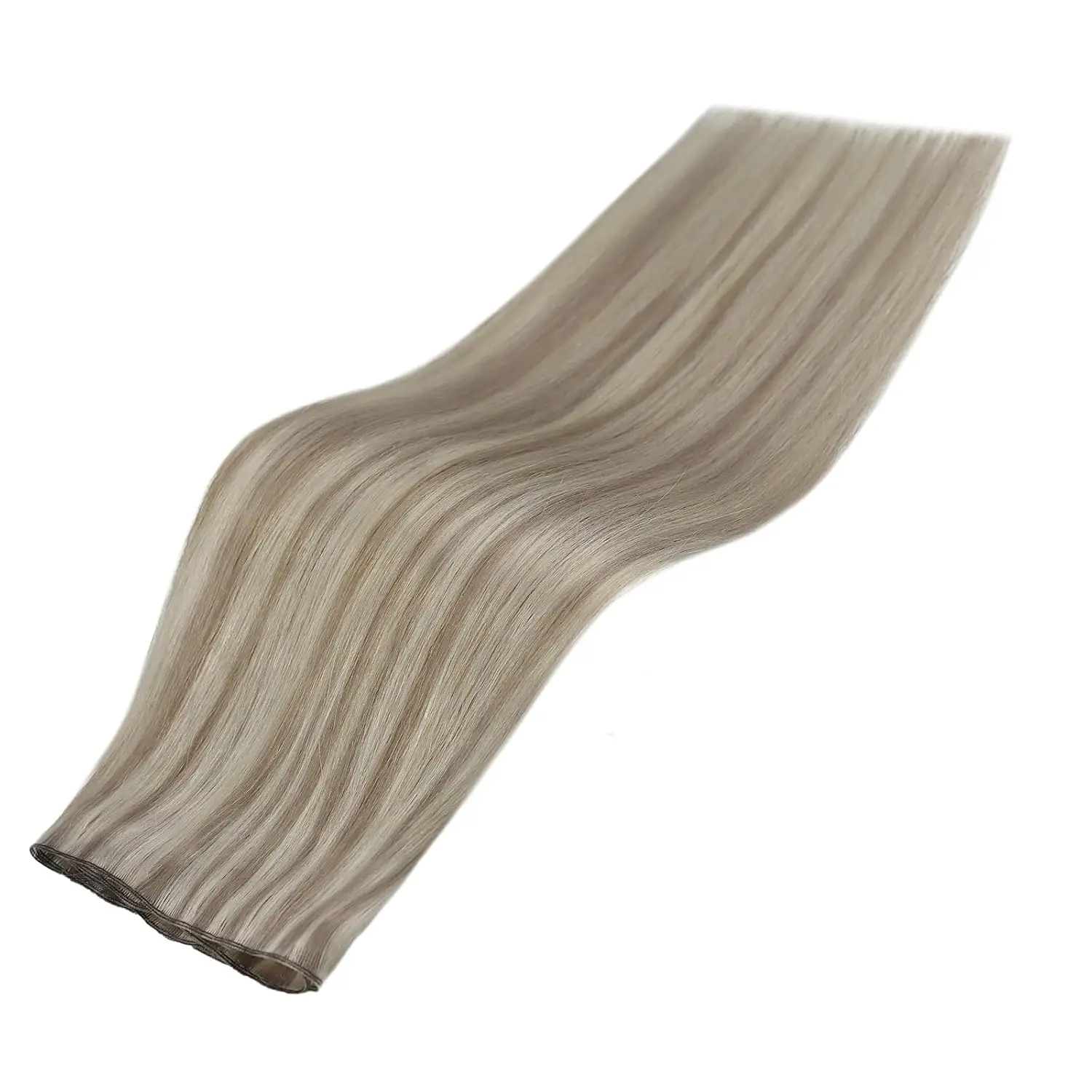 Volledige Glans 14-18 Inch Genius Inslag Hair Extensions Menselijk Haar Naaien Hair Extensions Bundels Voor Vrouwen Genius inslag Haar