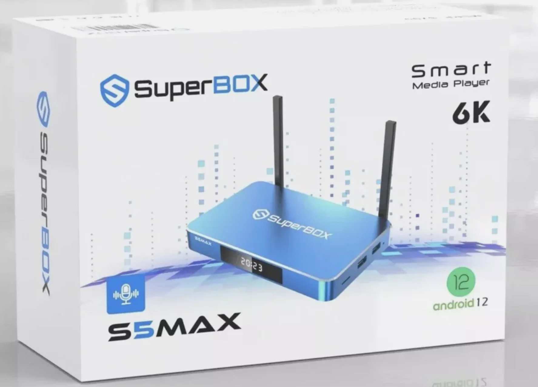 Super Box para S5 Max, Promo, comprar 2 Obter 1 grátis, 6K