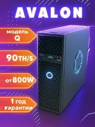 Minerador de Bitcoin Canaan Avalon Q 90/s Direto da Fábrica, ASIC Eficiente para Uso Doméstico
