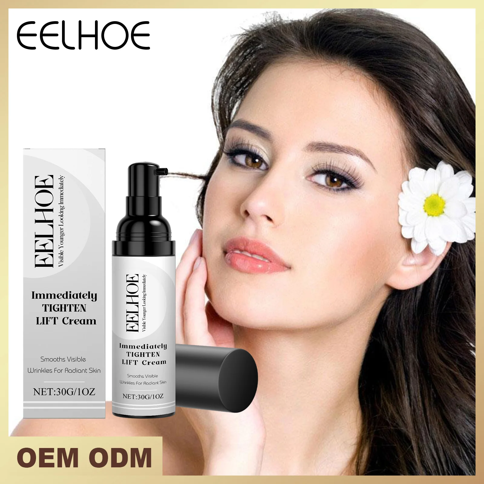 

EELHOE Firming Cream Moisturizes Softens Fades Fine Lines Gently Cares for Eye Skin Tightens Facial Contours Smooth Skin Relax