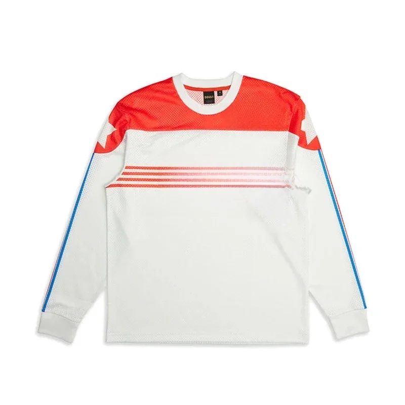 Deus Ex Machina-Maillot de course à manches longues pour hommes, T-shirt de descente, VTT, Motocross, MX, DH, Vêtements de moto, Moto GP