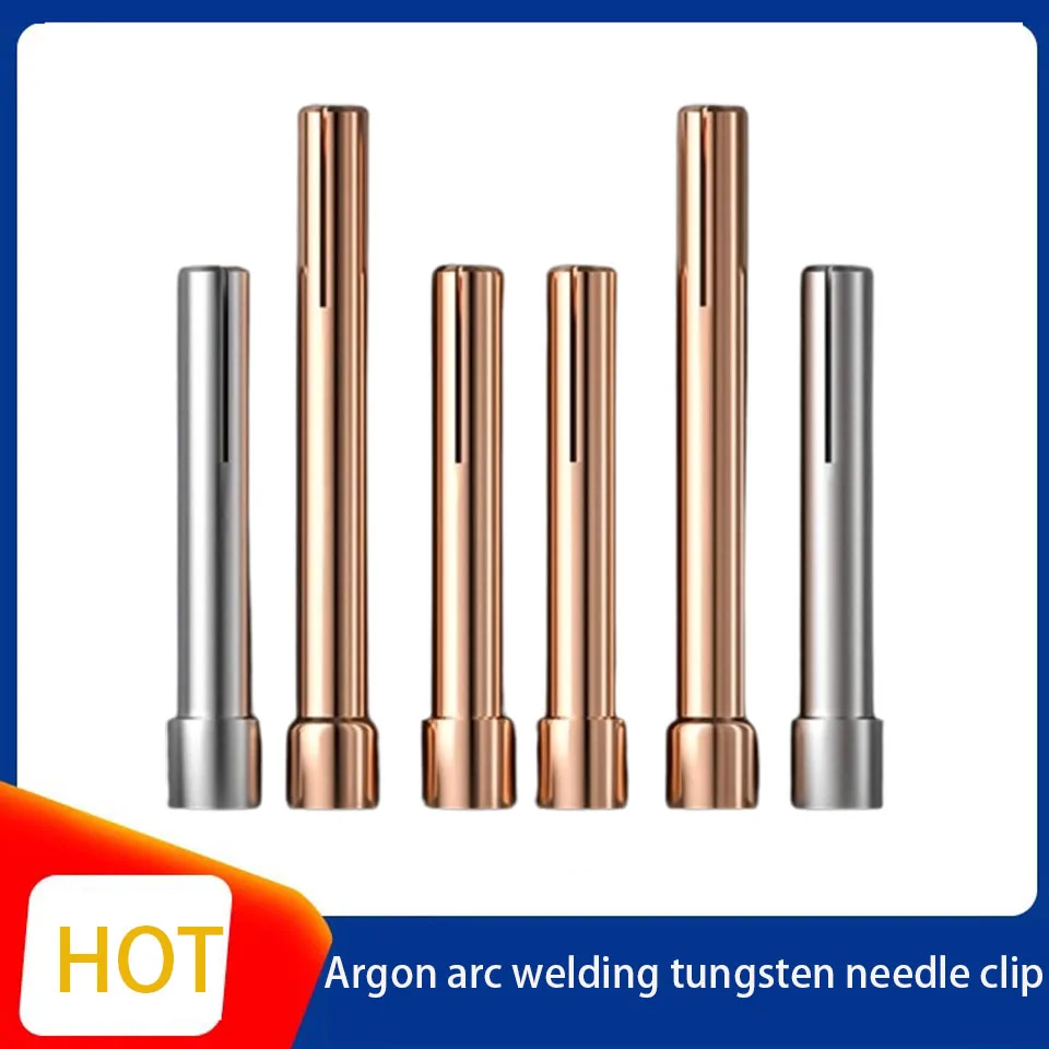 

Вольфрамовый игольчатый патрон для аргонодуговой сварки, утолщенный Qq150 300, медный зажим для вольфрамового электрода Wp-17/18/26, аксессуары для сварочного пистолета