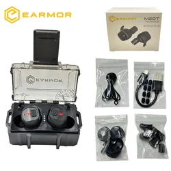 EARMOR M20T Electronic Shooting Ear Protection Bluetooth5.3,Hearing Protection EarPlugs for Shooting Range,Gun Range and Hunting