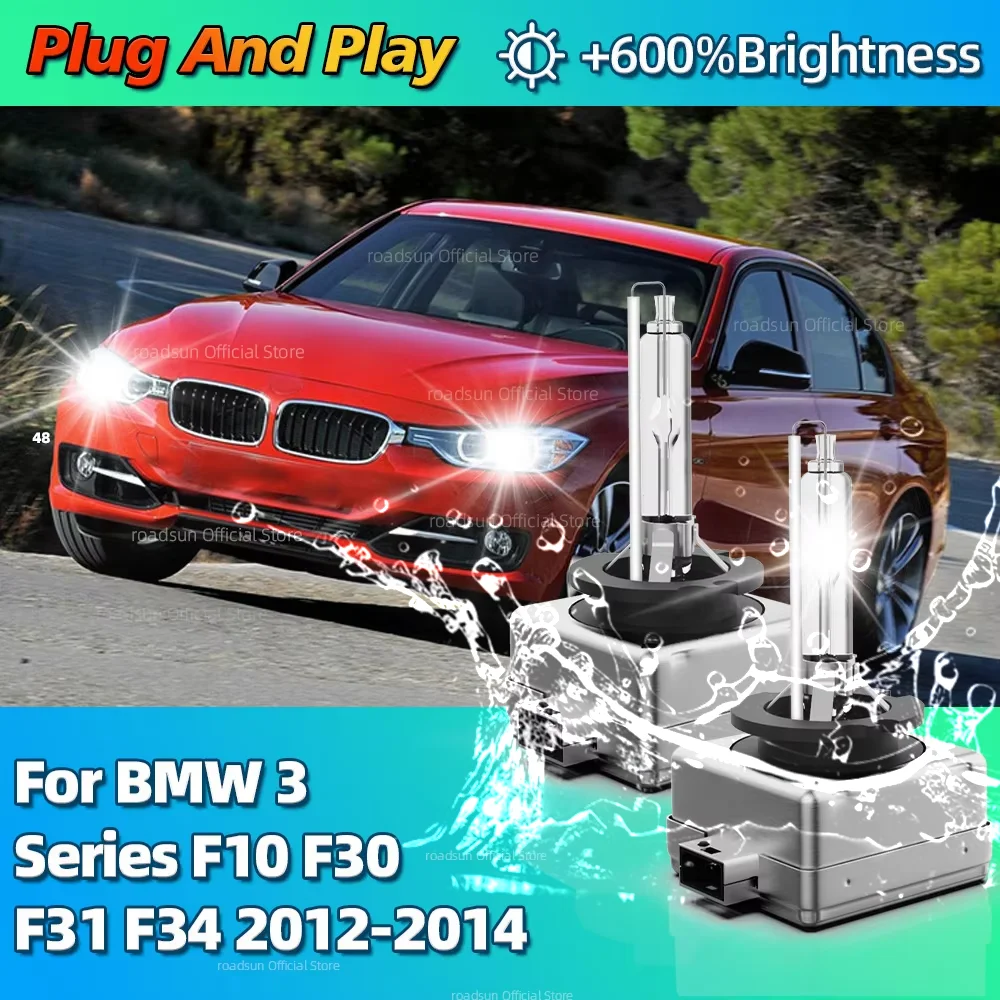 

35 Вт ксеноновая D1S HID сменная лампа 6000K автомобильная фара для BMW 3 серии F10 F30 F31 F34 2012 2013 2014 Plug-N-Play