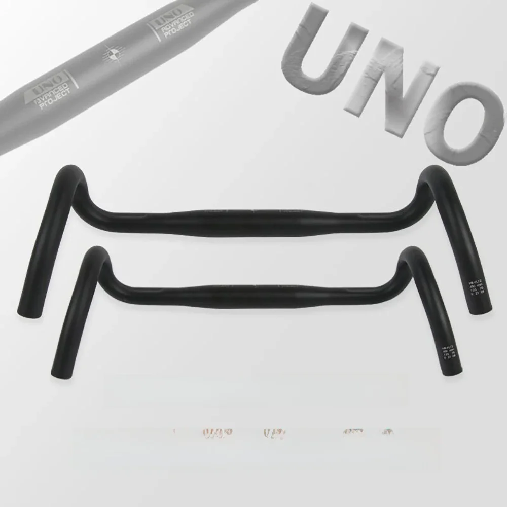 AliExpress NONE UNO FL12 Gravel Bike Handlebar 31.8x400/420/440/460mm Outer Drop Bar Ultralight Bicycle Handle Road Bicycle Flared Bar