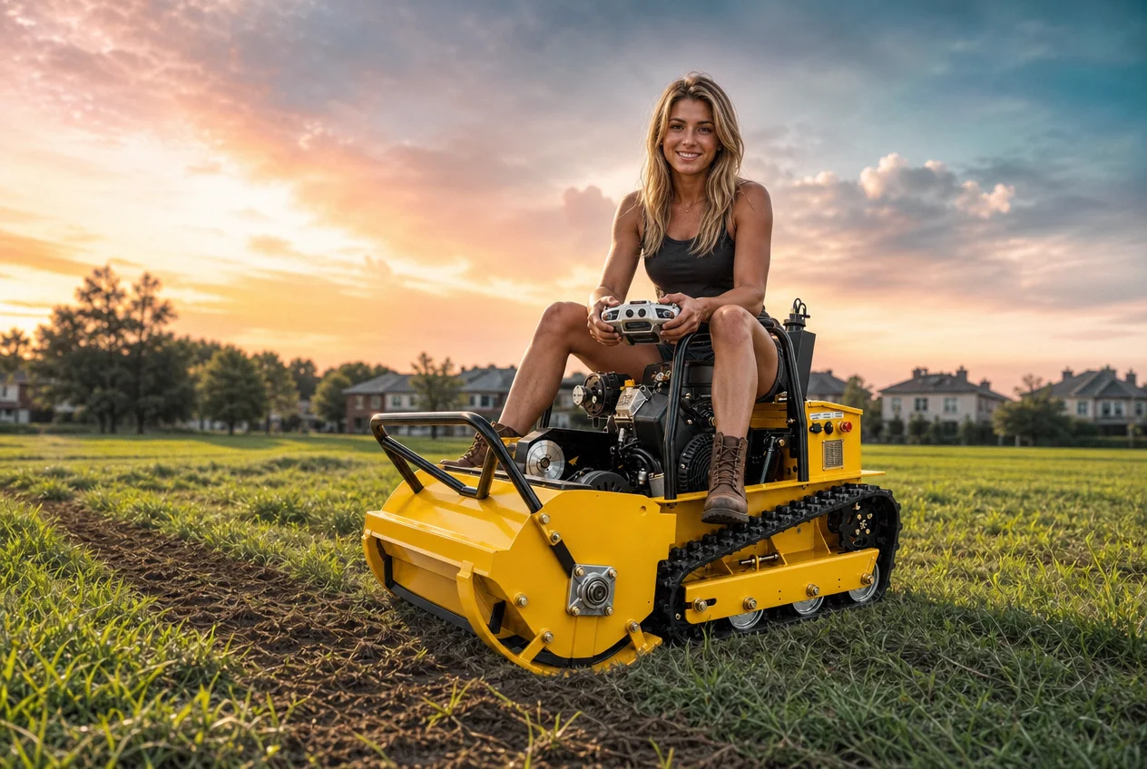 Customized Lawn Mower, Ce Certificate Certified, Euro 5 Compliant, High Efficient Performance For Home Garden Golf Fields